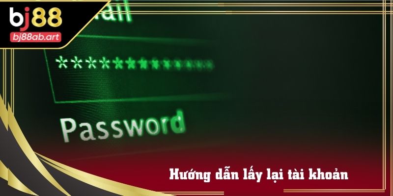 Quy trình lấy lại mật khẩu trong ứng dụng